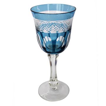 Taça para Vinho Branco de Vidro Azul - BTC
