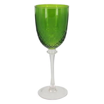 Taça para Vinho Branco de Vidro Verde