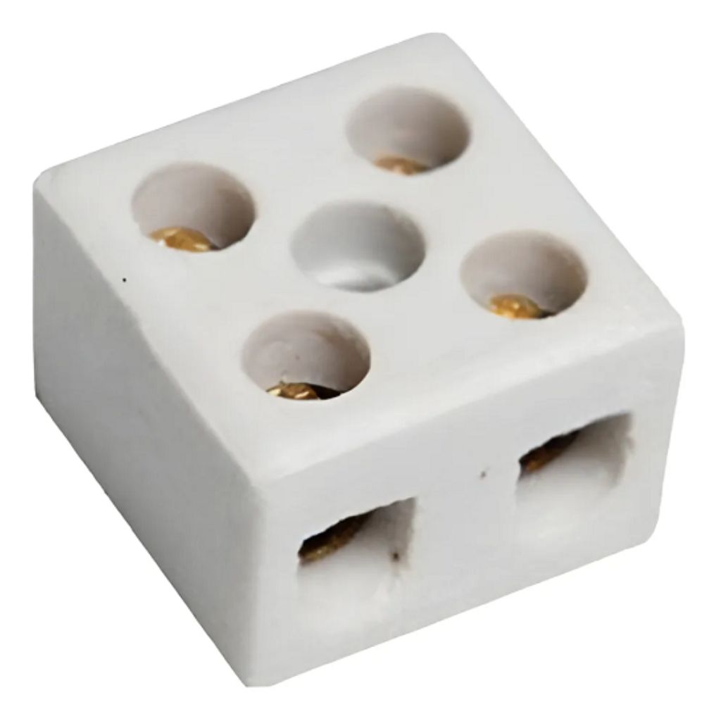 CONECTOR DE PORCELANA BIPOLAR 6MM FERTAK TOOLS