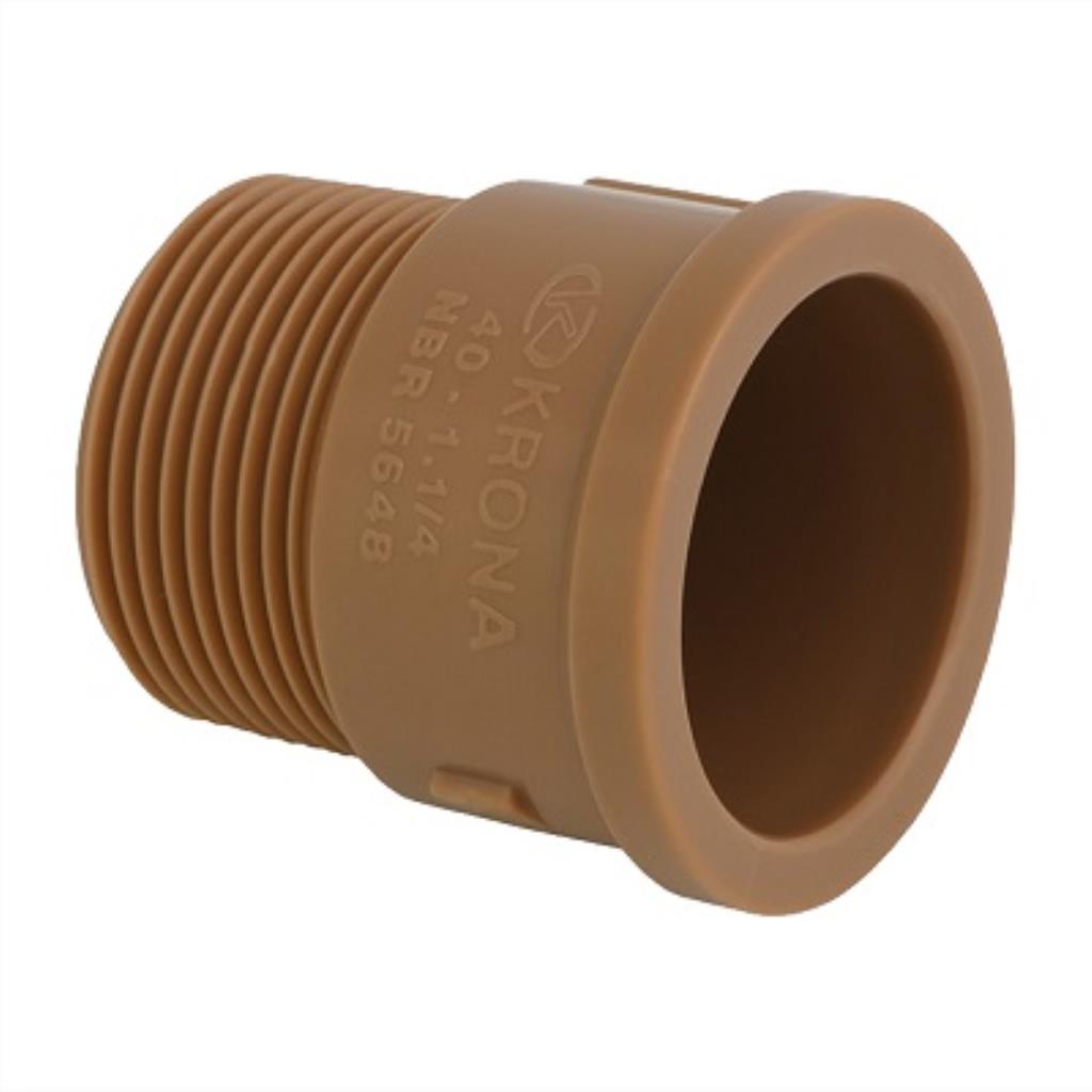 ADAPTADOR SOLDAVEL CURTO KRONA 25mm x 3/4"