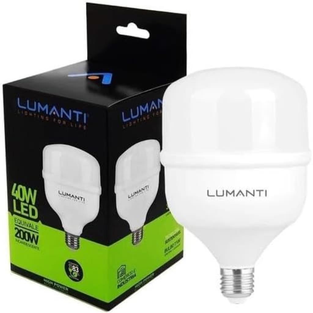LAMPADA LED BULBO 40W E27 6K LUMANTI