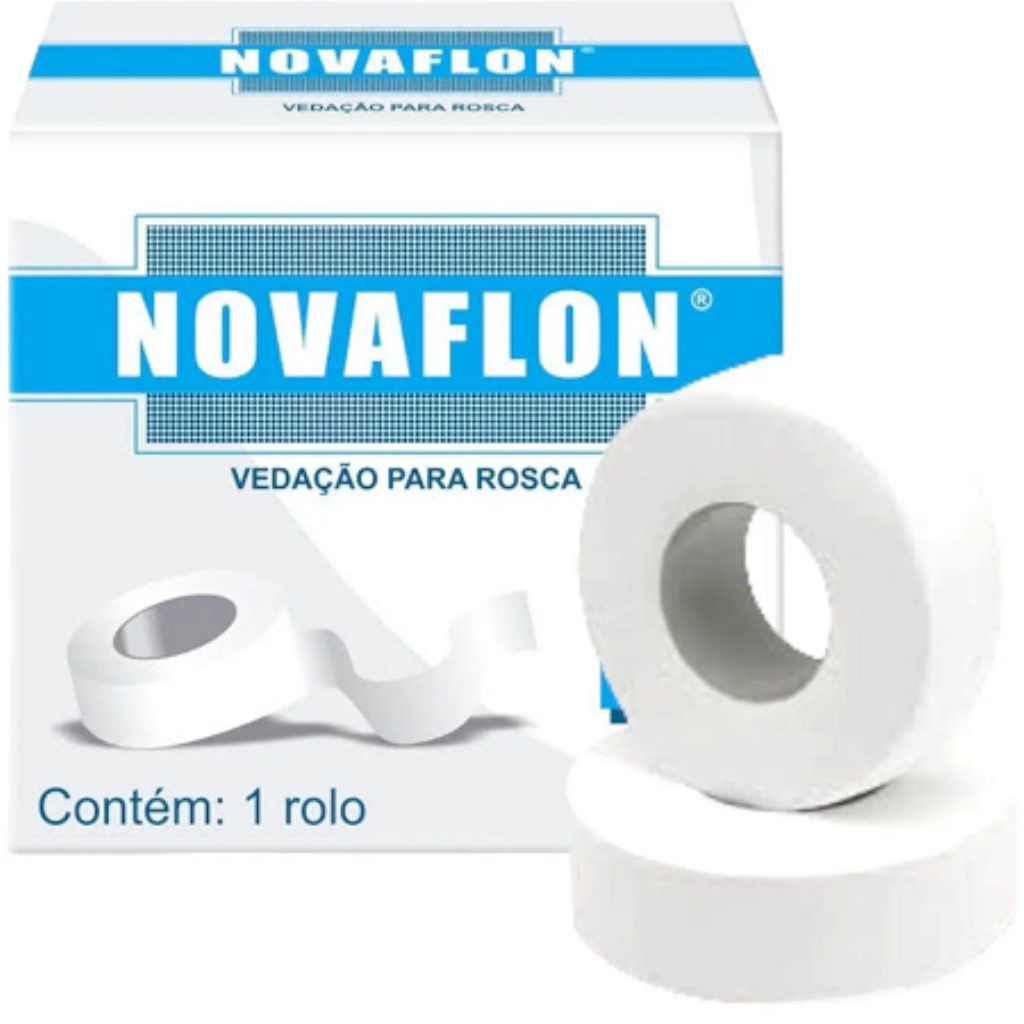Fita veda rosca 12mmx10m Novaflon
