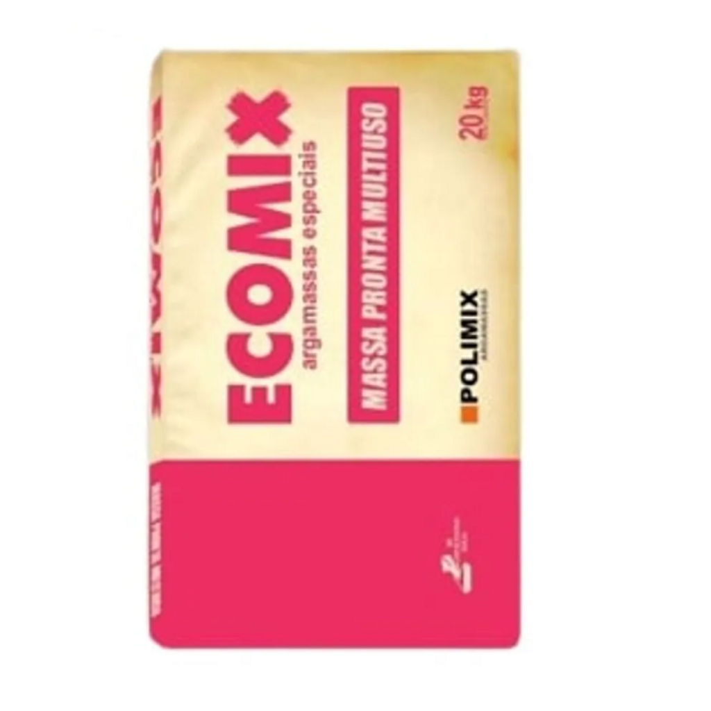 Argamassa Pronta para Assentamento e Revestimento 20Kg Ecomix