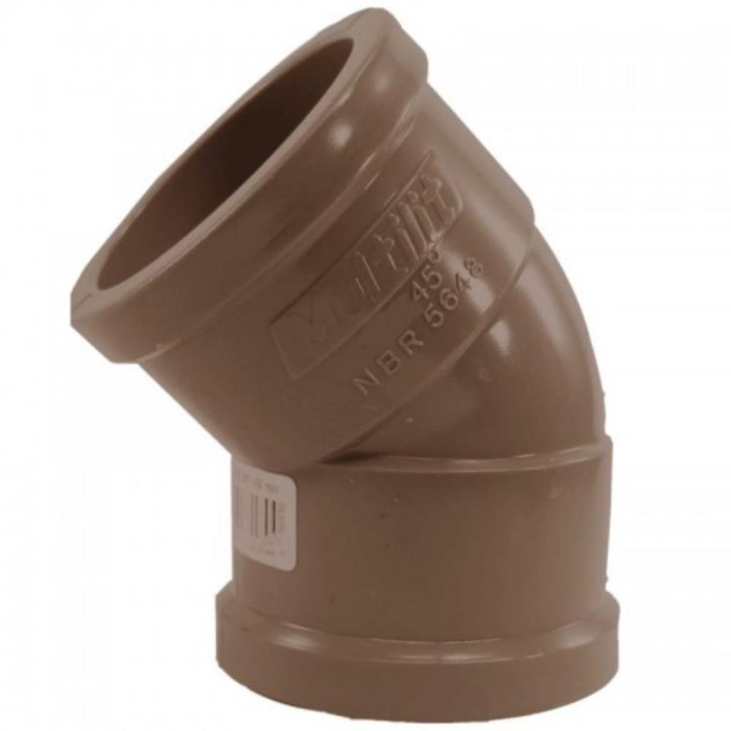 JOELHO COTOVELO 45° SOLDAVEL LL 50MM MULTILIT