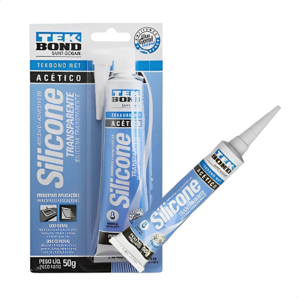 Silicone acético incolor 50g TeK bond