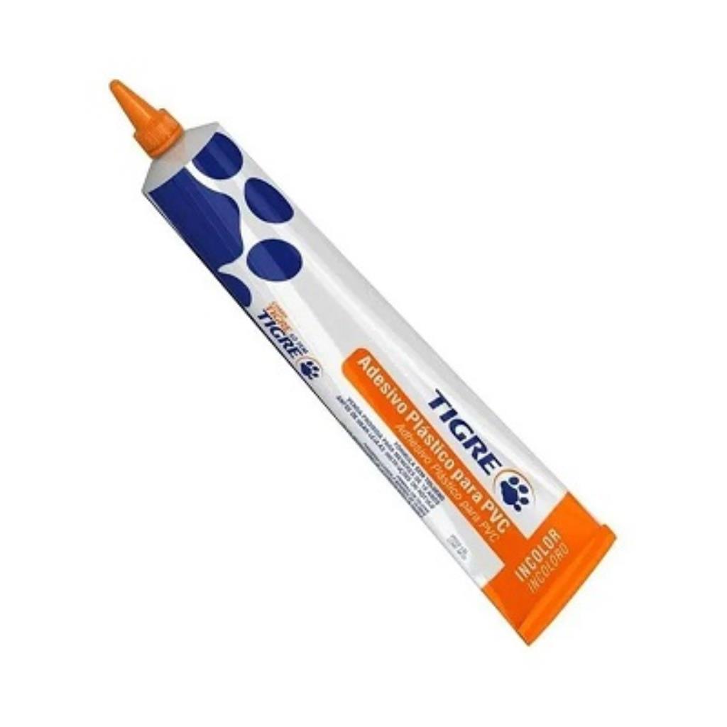 COLA ADESIVA BISNAGA 75G PARA TUBOS E CONEXÕES DE PVC TIGRE