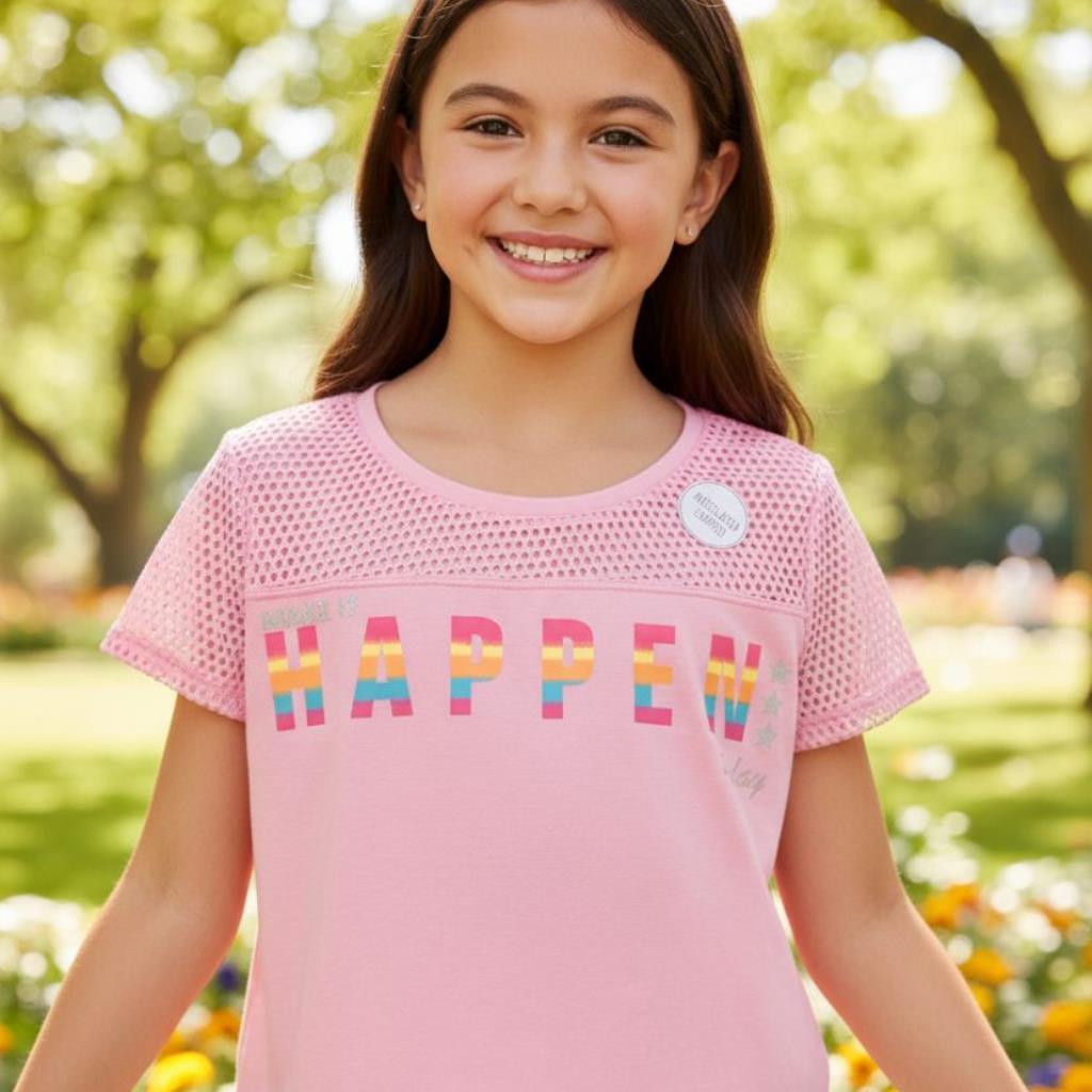 BLUSINHA CROPPED MAILA FLOR JUVENIL TAMANHO 10