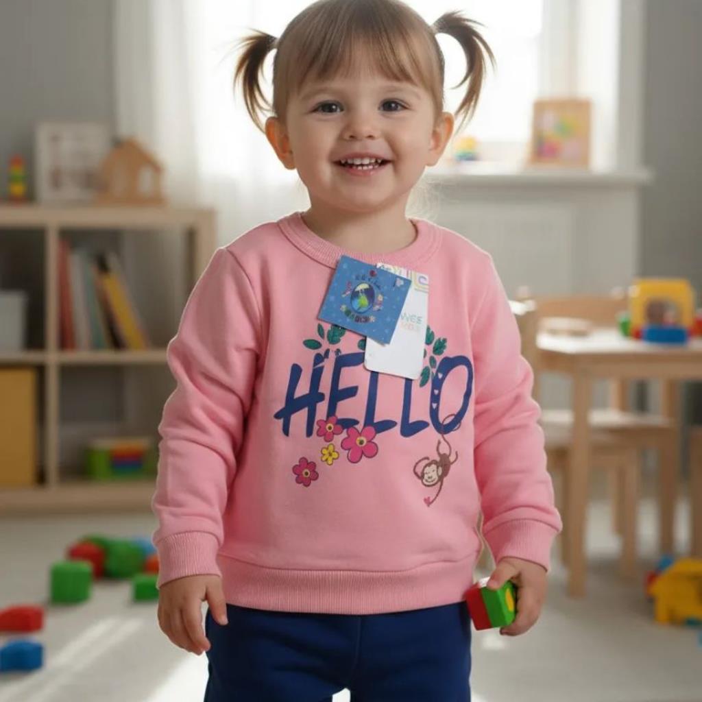 CONJUNTO INFANTIL MALWEE HELLO TAMANHO 2