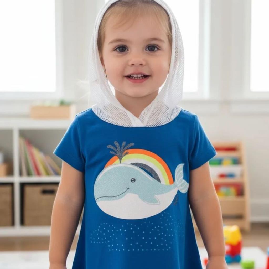 BLUSINHA COM TOUCA VALEN KIDS TAMANHO 1