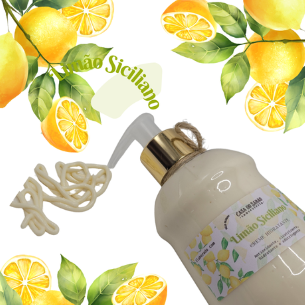 CREME HIDRATANTE LIMÃO SICILIANO PET