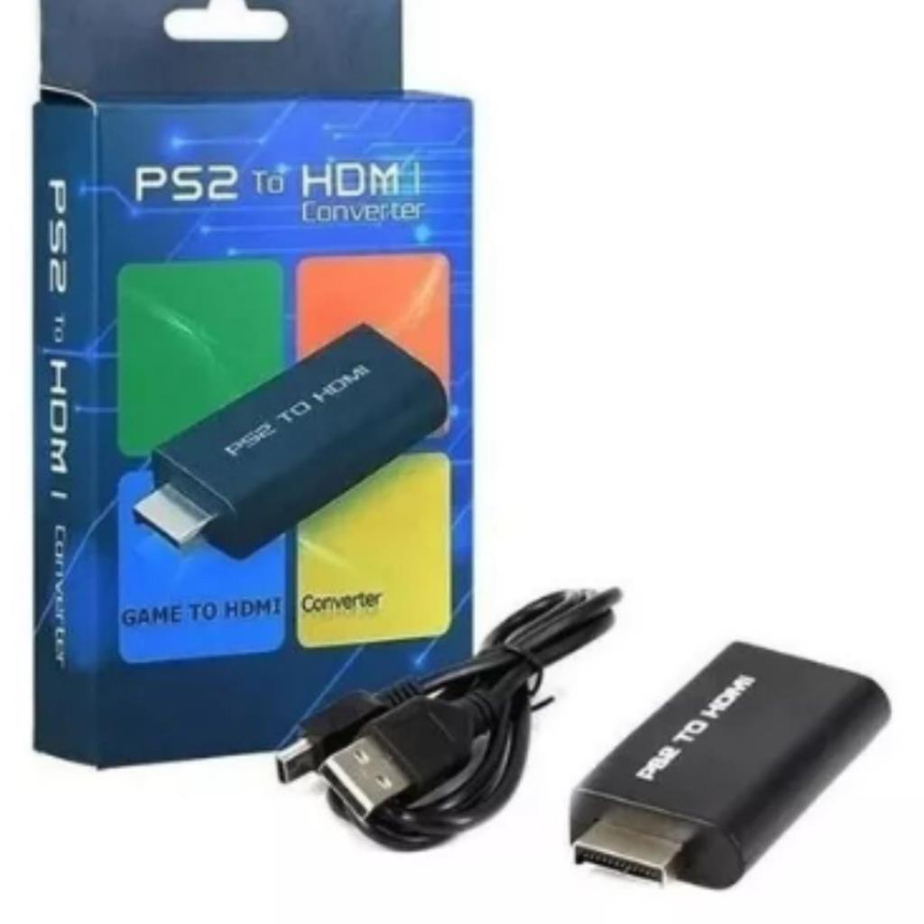 Adaptador Conversor Para Ps2 Ps3 Áudio Vídeo Para Cabo HDMI