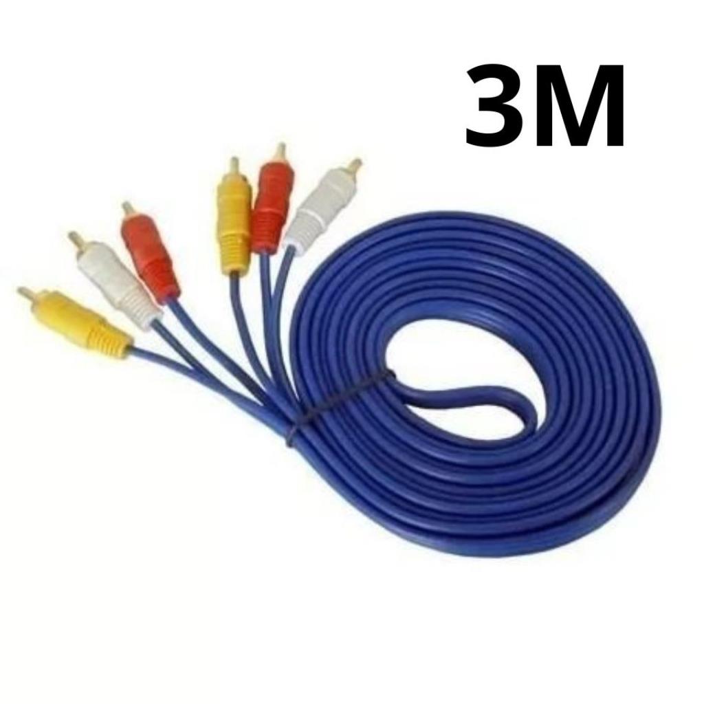 Cabo de Audio e Video Yeyi 3M