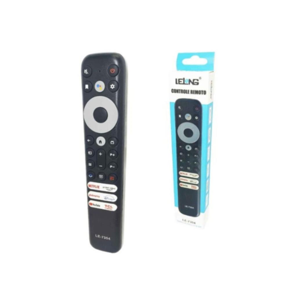 Controle Remoto TV TCL Netflix/Prime Video/Globoplay/Disney+/Youtube LE-7354