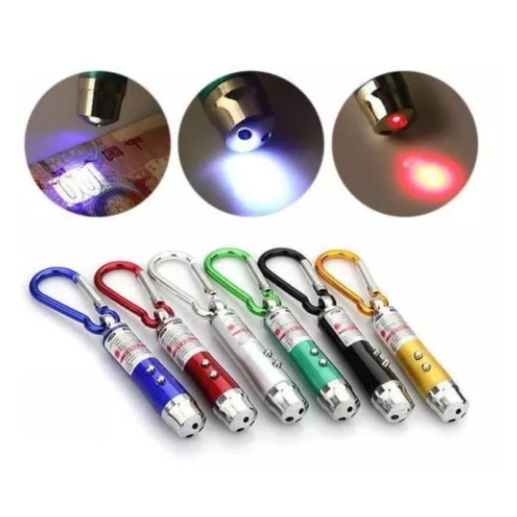 Lase 4 em 1 (Chaveiro, Laser, Lanterna e Luz Negra) Luatek LT-420