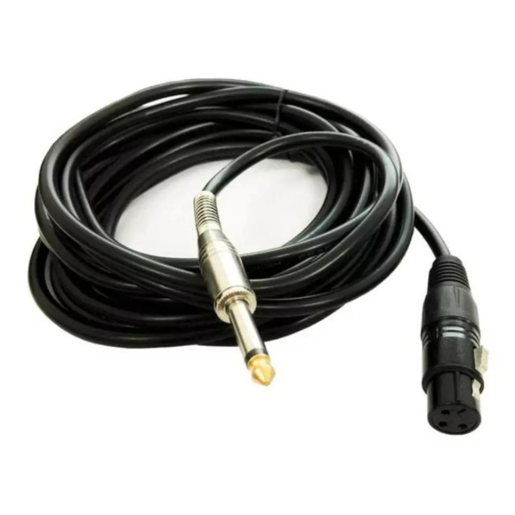 Cabo Para Microfone 5m XLR/P10 It-Blue LE-6622