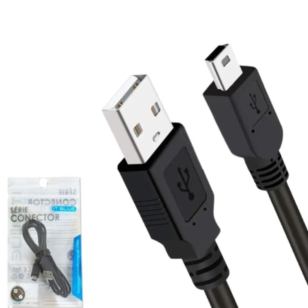 Cabo USB V3 0,5m IT-Blue LE-0072 Carregador Para Caixa de Som