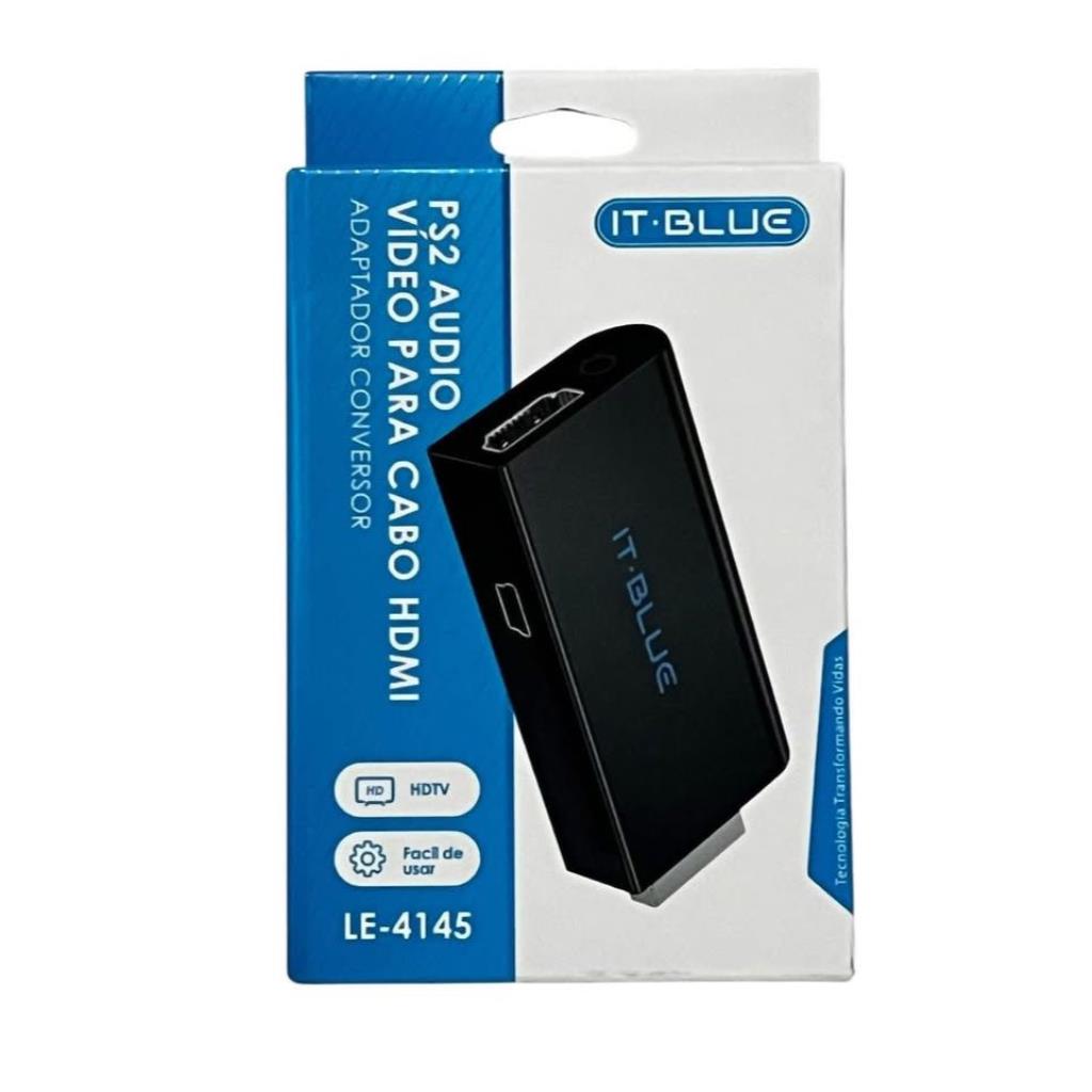 Adaptador Conversor PS2 para HDMI Áudio e Vídeo - IT-Blue LE-4145