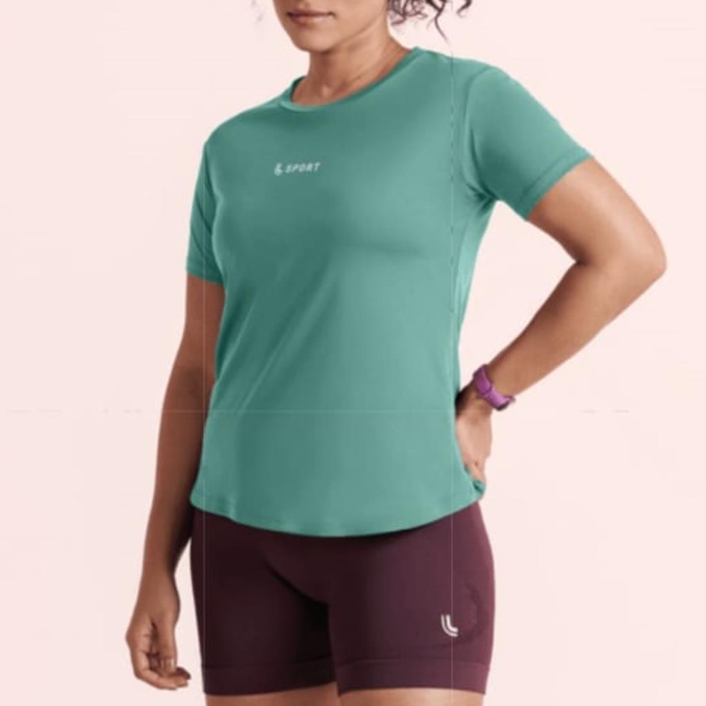 Camiseta Crepe Feminina Verde Tam M Lupo
