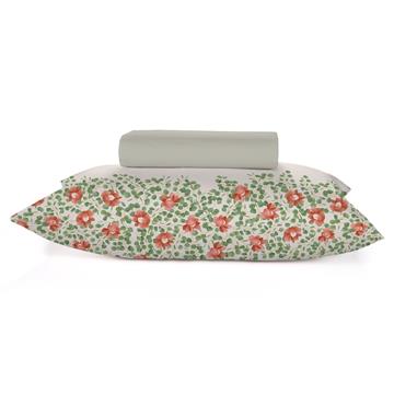 Jogo De Cama 2 pc 150 Fios Solteiro 100% Algodao Teka