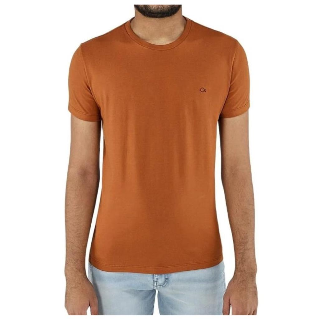 Camiseta Masc Basica Marmelada Tam GG Ogochi