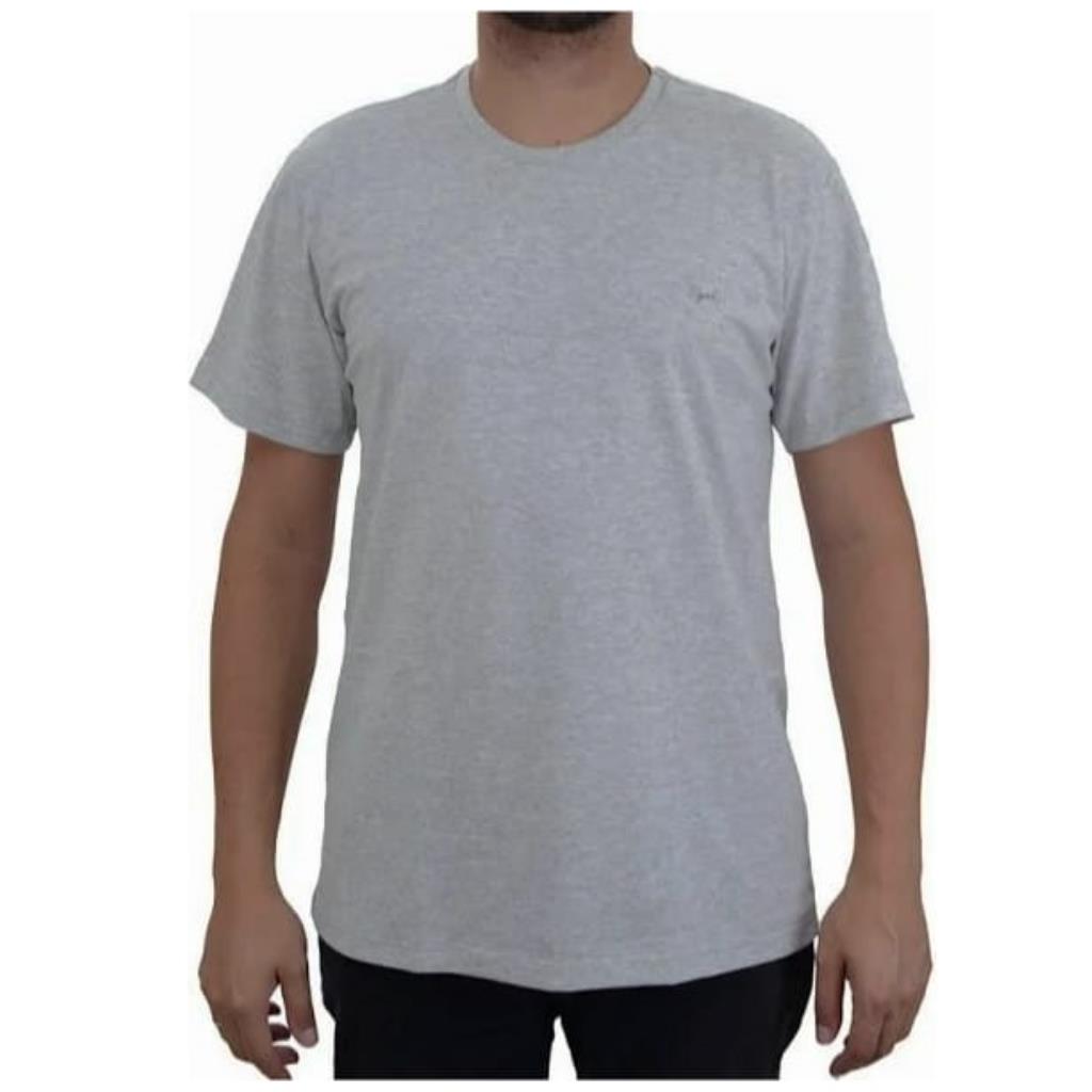 Camiseta Masc Basica Cinza Tam M Ogochi