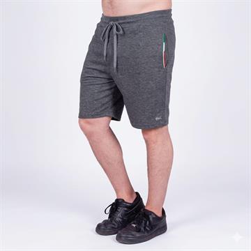 Bermuda Masc Moletinho Cinza Tam M SIlk Sport