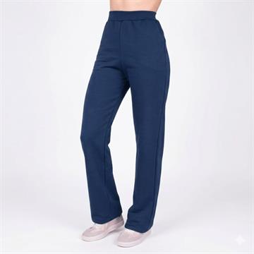 Calca Fem Moletom Marinho Tam G Silk Sport