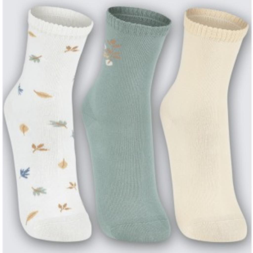 Kit Meia Fem 3 Pares Tam 34 a 39 Lupo