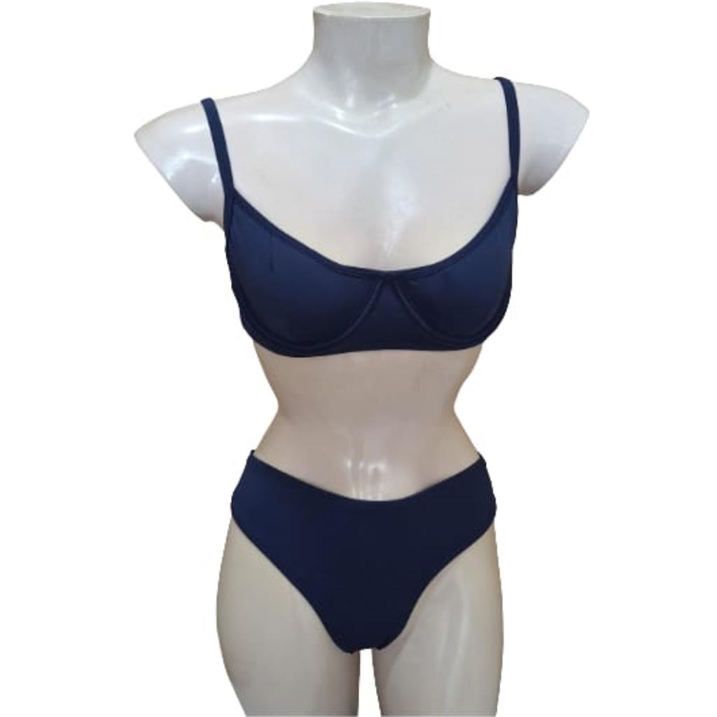 Biquini Bojo Removivel Azul Marinho Tam G Acqua Minas