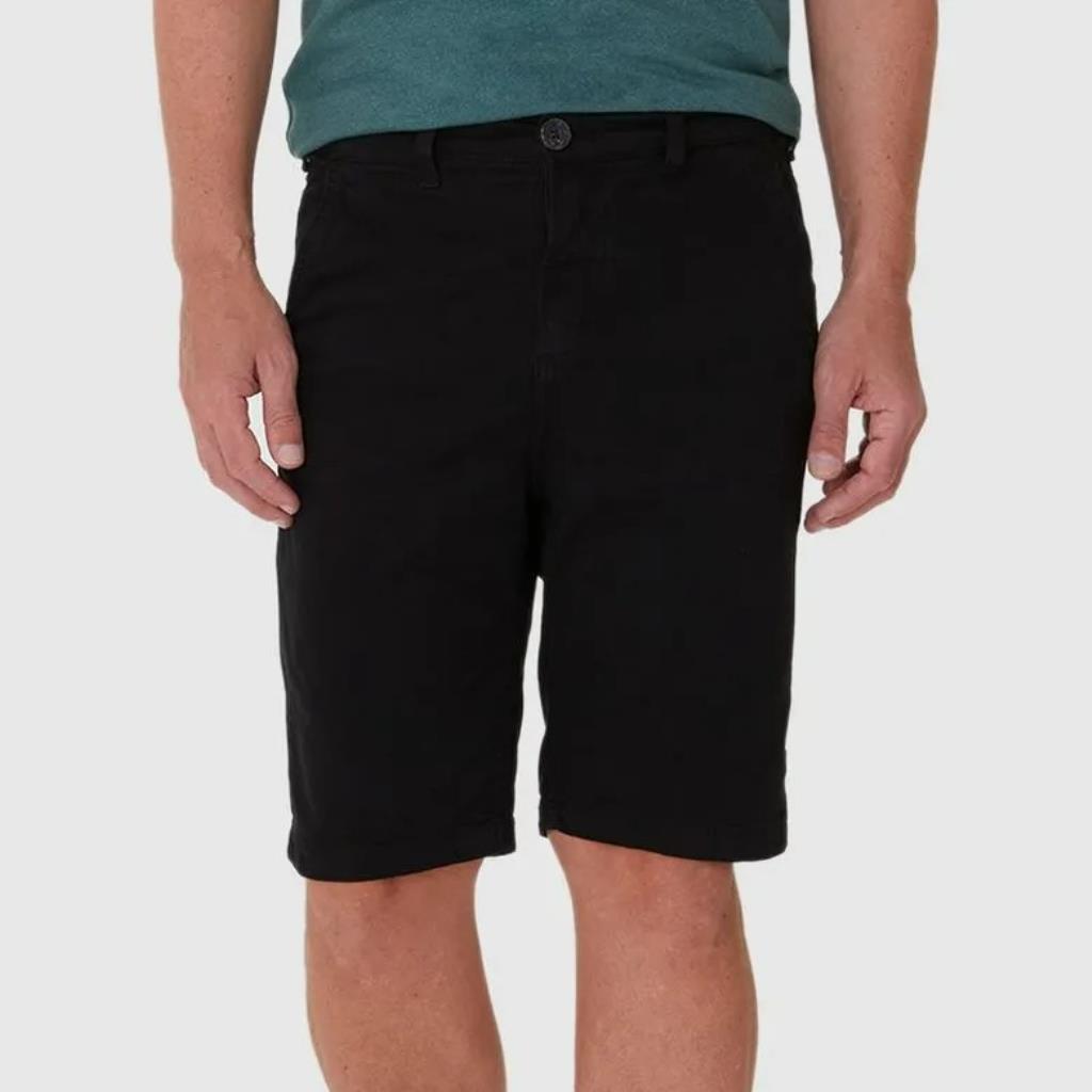 Bermuda Chino Masculina Sarja PretaTam 36 Malwee
