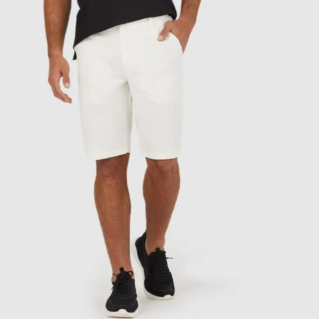 Bermuda Masculina Slim Branca Tam 44 Malwee