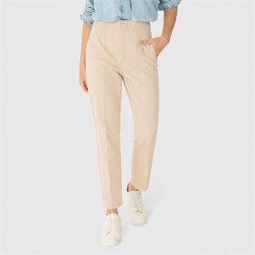 Calça Fem Carrot Cintura Alta Bolso Funcional Tam P Malwee