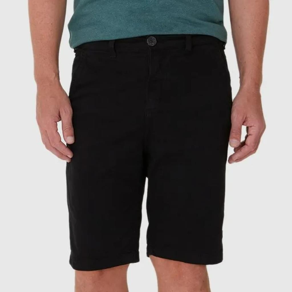 Bermuda Chino Masculina Sarja PretaTam 46 Malwee