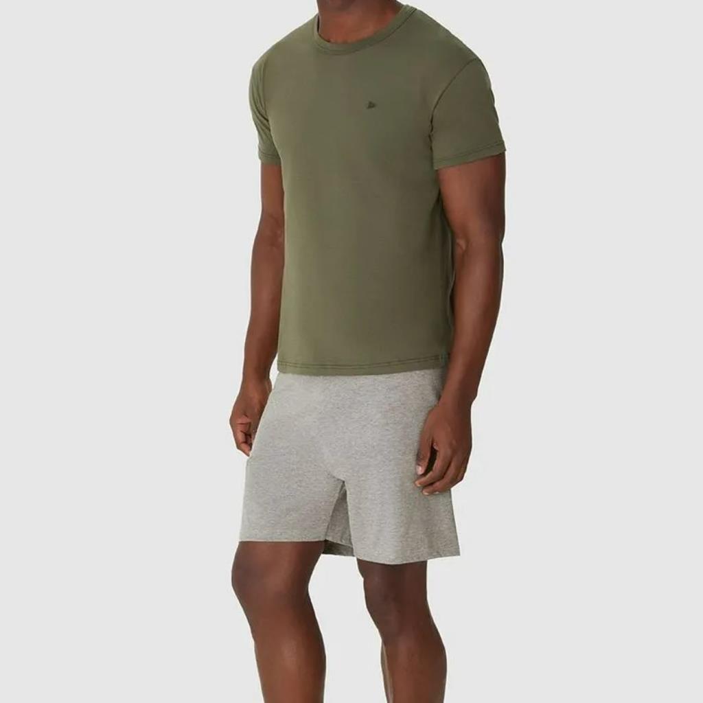 Pijama Curto Masculino 100% Algodão Tam M Malwee