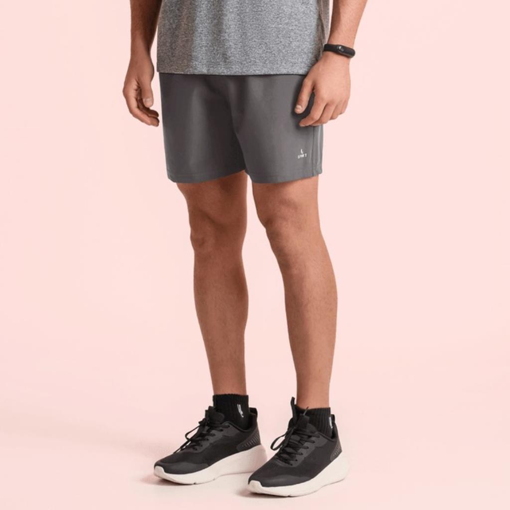 Short Budapeste com Bolso Grafite Tam G Lupo