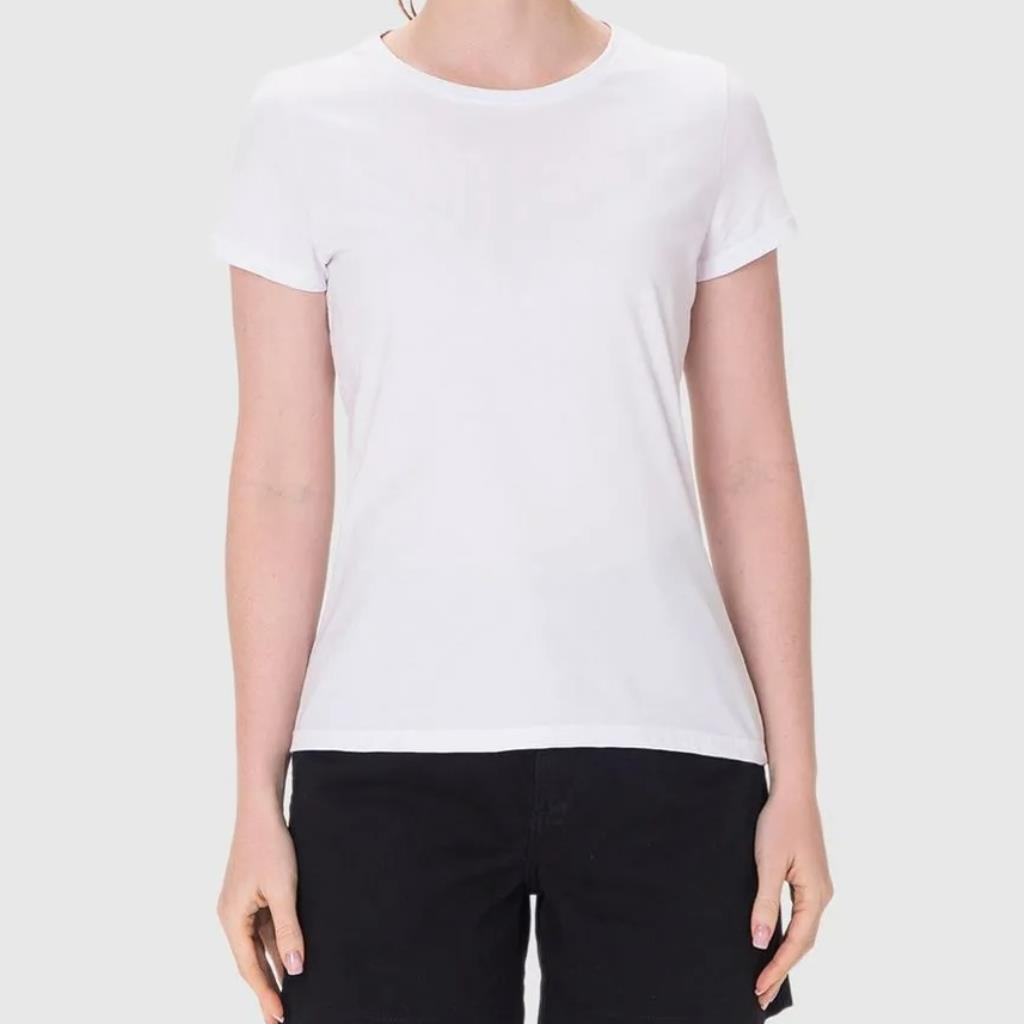 Blusa Feminina Algodão Branca Tam M Malwee