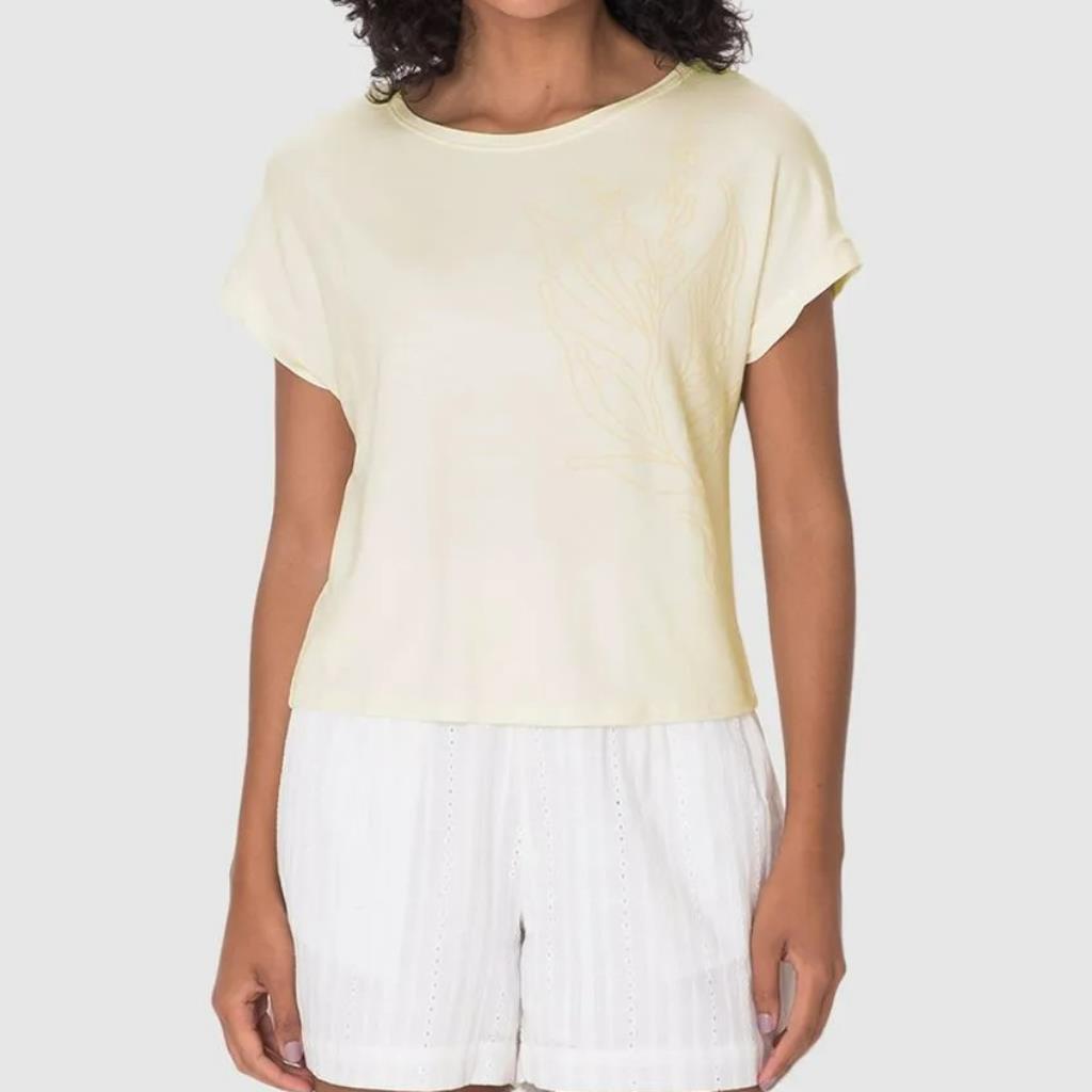 Blusa Ampla Fem Estampa Puff Moletinho De Viscose Tam GG Malwee