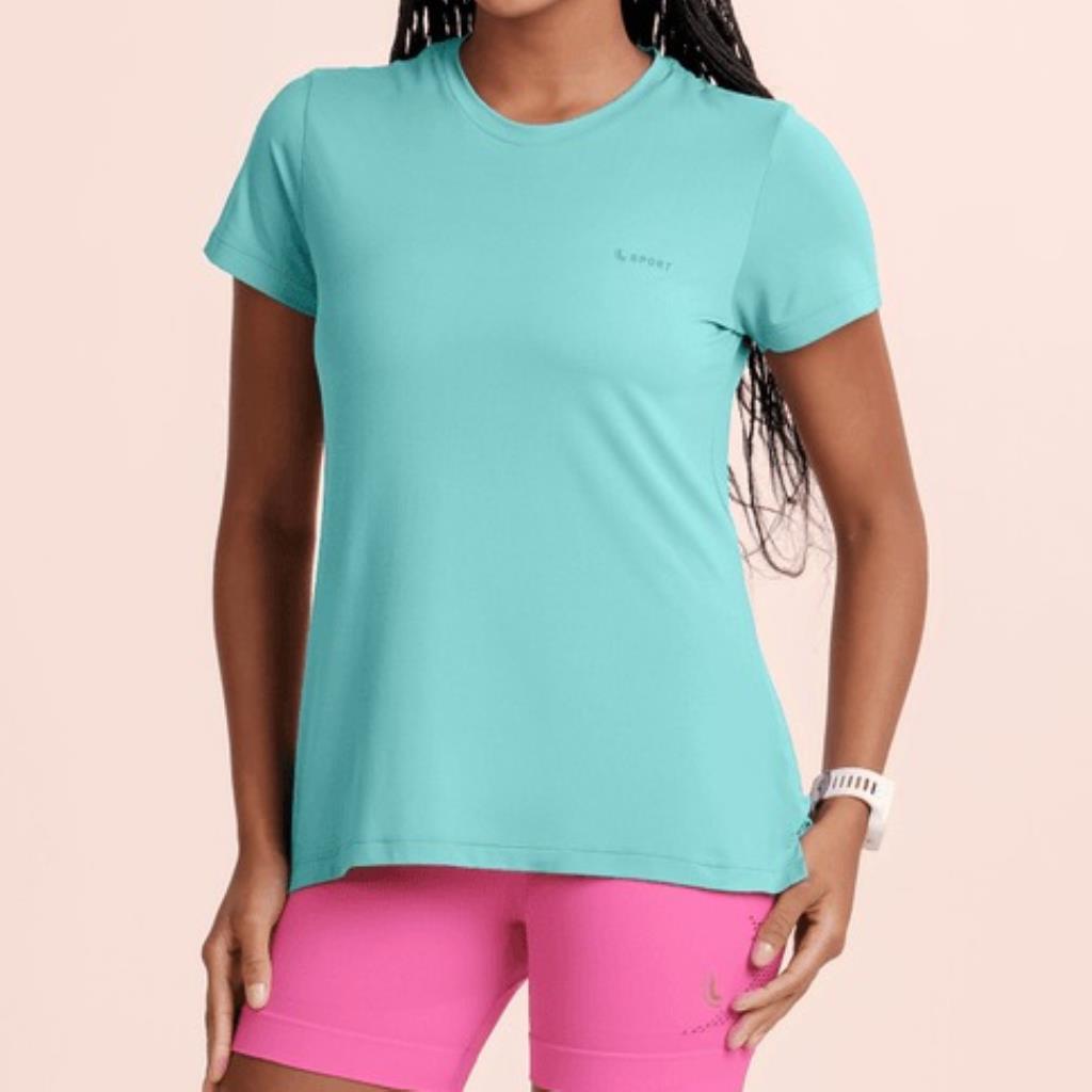 Camisa Crepe Fem Azul lzgoon Tam GG Lupo