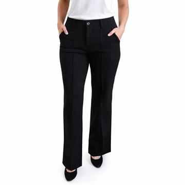 Calca Fem Bootcut Poliester Preta Tam GG Malwee