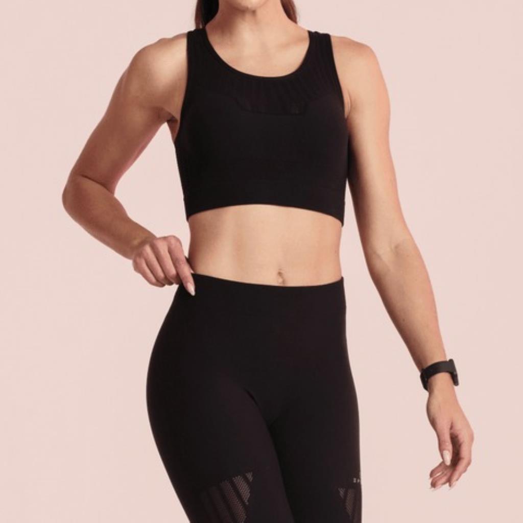 Top Raschel LSport Vital Preto Tam M Lupo