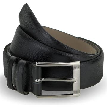 Cinto Masc Couro Legítimo Preto 95 Fasolo
