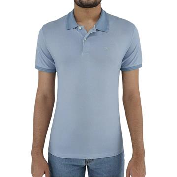 Polo Masculina Slim Essencial Azul Tam G Ogochi