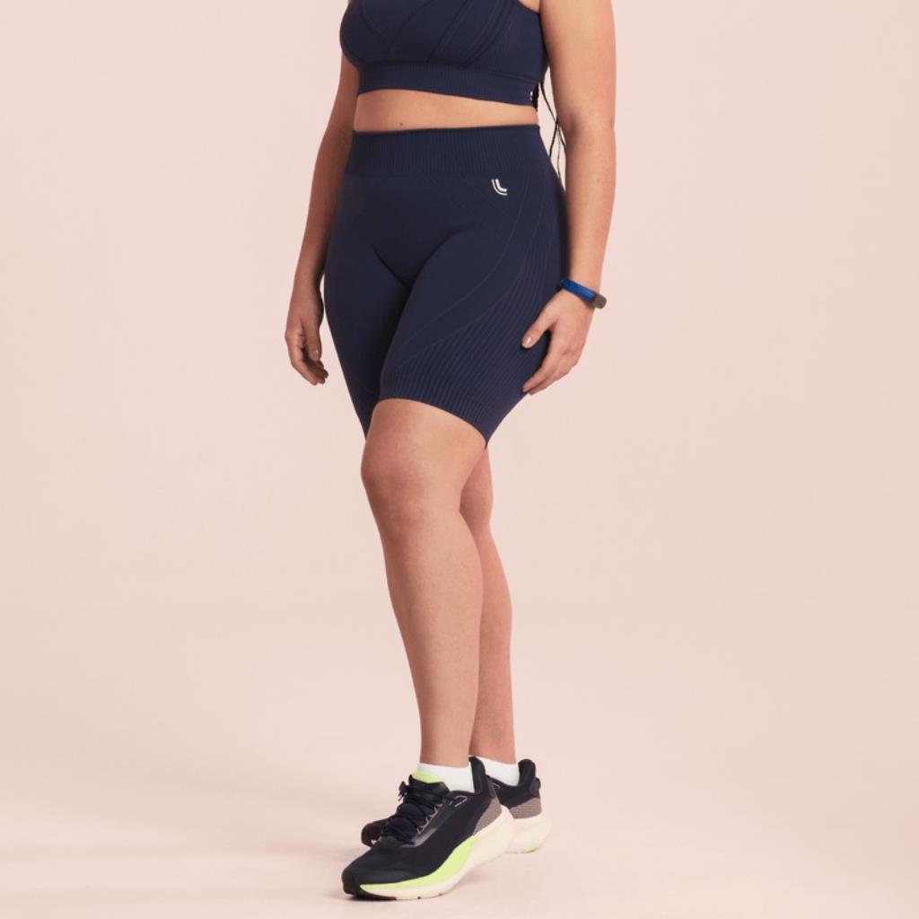 Bermuda Max Feminina Marinho Tam XG Lupo