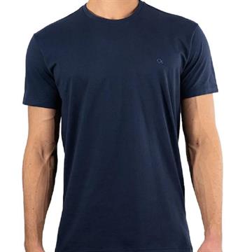 Camiseta Masc Manga Curta Marinho Tam G Ogochi