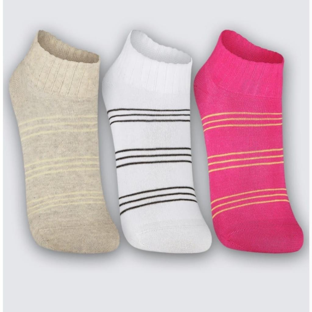 Kit Meia Fem 3 Pares Tam 34 a 39 Lupo