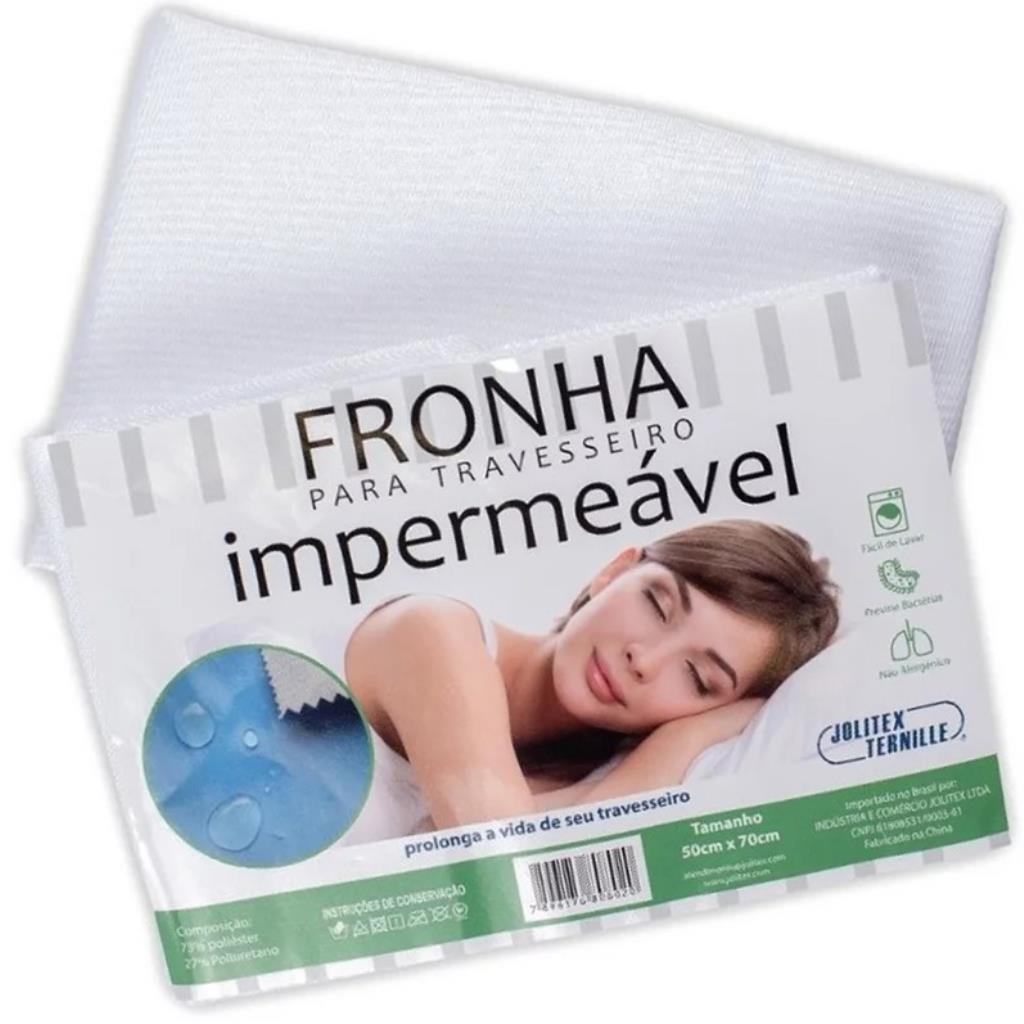 FRONHA IMPERMEAVEL 50CMX70CM JOLITEX - BRANCO