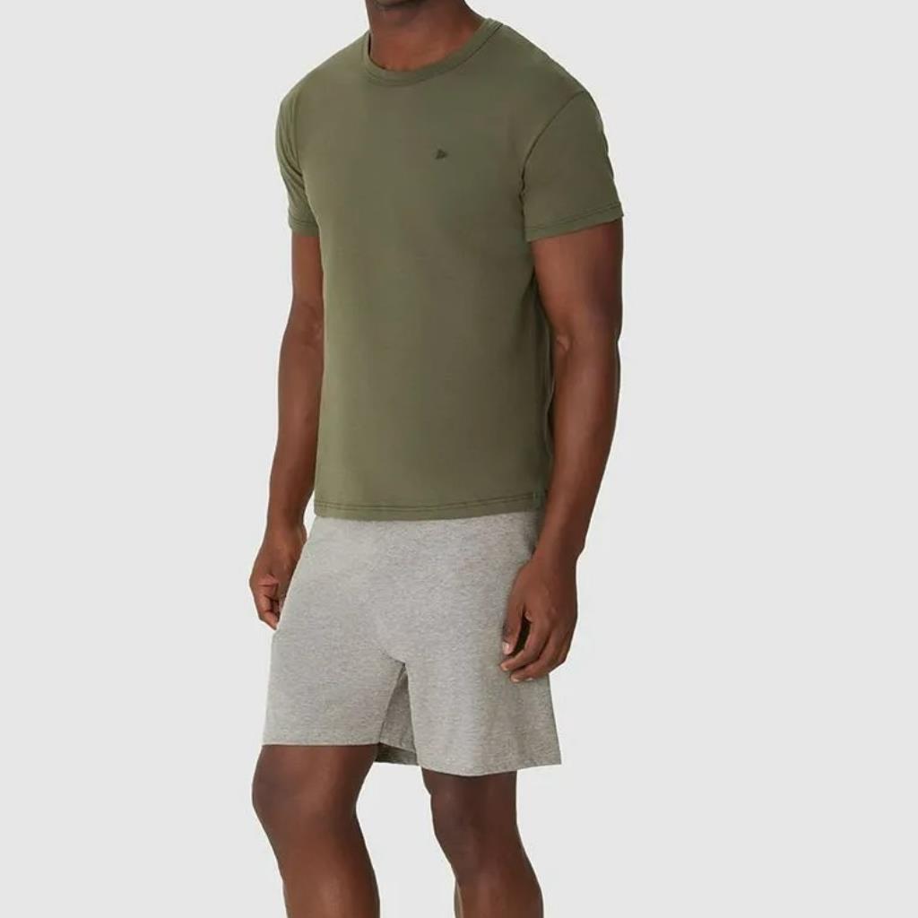 Pijama Curto Masculino 100% Algodão Tam G Malwee