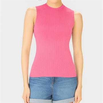 Regata Fem Justa Gola Alta Viscose Canelada Tam GG Malwee