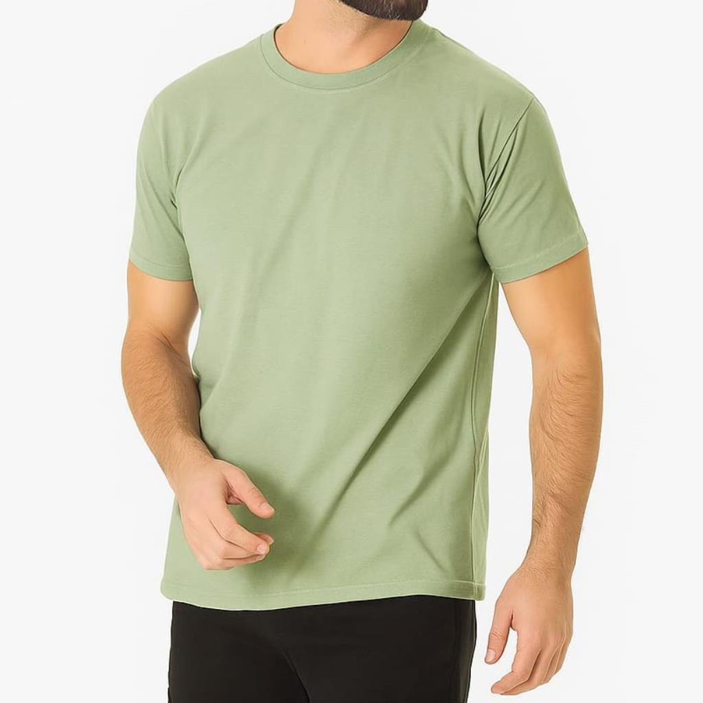 Camiseta Masc Gola Redonda Verde Tam XGG Malwee