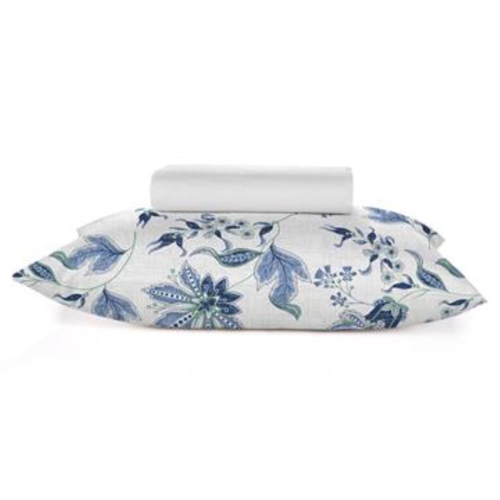 JOGO DE CAMA QUEEN 3 PECAS 150 FIOS 100% ALGODAO TEKA